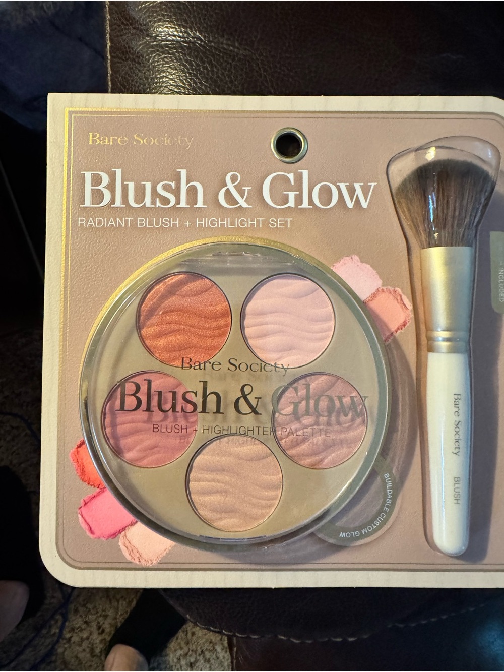 Bare Society Blush & Glow Radiant Blush & Highlighter Set – New With Tags (NWT)